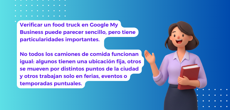 Verificar un food truck en Google My Business: 7 claves
