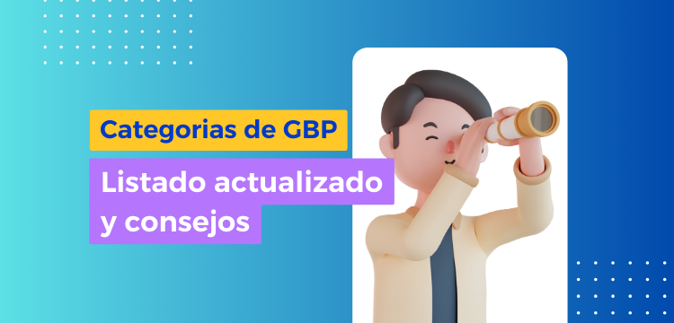 Categorías de Google Business Profile