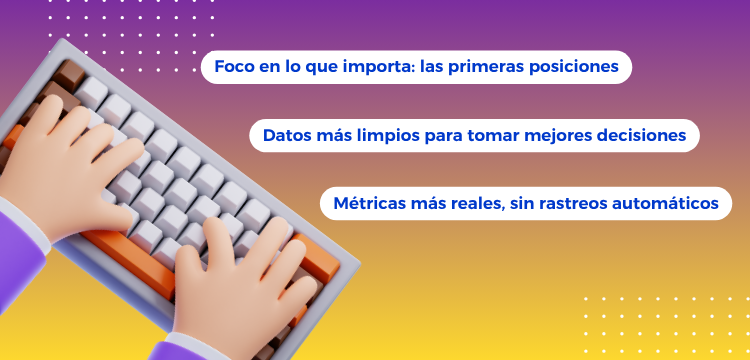 Clics e impresiones: lo que los negocios locales pierden (y ganan) sin el parámetro &num=100
