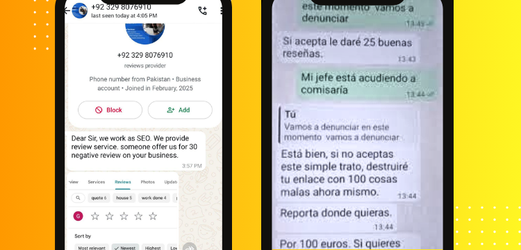Protege tu perfil de Google Business Profile de la extorsión con reseñas negativas y otras estafas