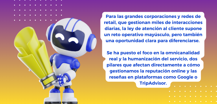 Reputación online y ley de atención al cliente: por qué las reseñas ya son parte del compliance